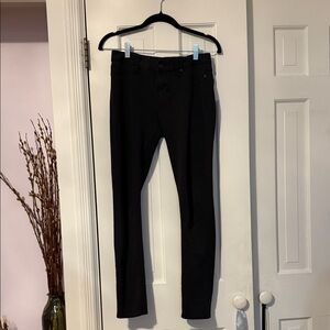 Calvin Klein Jeans Skinny Black Denim Stretch Pants